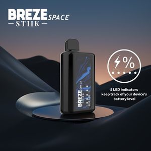 Vapme AIM Bang Breze Stiik Uzay 6000 Pufs Vapes Bar 6K 9K 10K 12K 15K Puf Teslim Edilebilir Vape Kalem 2% 5% Nikotin Vaper E-Cigaret Pil Göstergeli