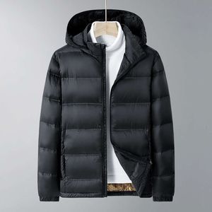 Down Jacket For Men, Lightweight And Warm, Thickened Winter New Duck Down, Oversized And Enlarged Casual Graphene Jacket