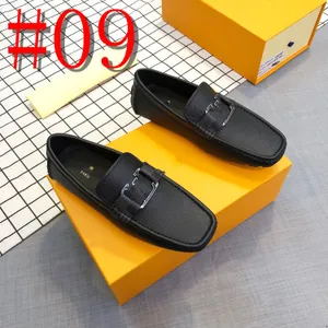 34modelo 2024 designer de luxo mocassins homens sapatos de couro feitos à mão casual condução apartamentos deslizamento-em sapatos mocassins sapatos de barco plus size deslizamento em sapatos de feijão preguiçoso