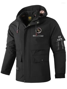 Giubbotti da uomo 2023 Giacca Cappotto Uomo Autunno Inverno Bomber Casual Outdoor Antivento Esercito Maschio 5XL Plus Size