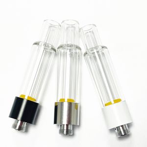 完全なガラス蒸気カートリッジ0.5ml 0.8ml 1.0mアトマイザー510スレッド厚いオイル蒸気機空のタンクすべてのメガネカート