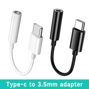 USB Typ C do 3,5 mm Adapter Aux Typ-C 3 5 Jack Audio Kabel dla Samsung Galaxy S21 Ultra S20 Uwaga 20 10 Plus Tab S7 S7+ Adapter