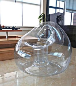 Camp Furniture Transparent Inflatable Chair Sofa Blow Up Couch Camping Single Outdoor Music Festival Bed Cafe SeatCamp6136359