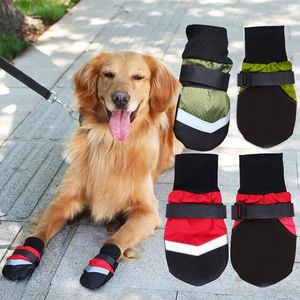 Köpek Giyim Hoopet 4pcs Yumuşak Solda Pet Kedi Ayakkabıları Koruma Koruma Nefes Alabilir Kayma Anti-Slip Küçük Kediler Köpekler Köpek Yavru Ayakkabı Bakımı