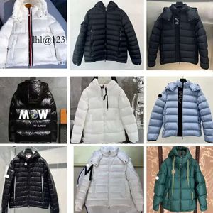 Designer Men's Down Jacket Printed Letters On The Chest Winter Jacks Warm Puffer Labels Complete New S New Wholesale 2 Pieces 10% Dicount