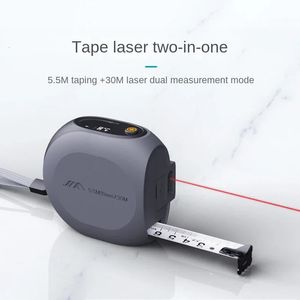 TAPE MIARY XMSJ JIMIHOME TAPE TAPE MIARET LASER Rangefinder Przenośna odległość Miernik cyfrowej elektronicznej taśma ze stali nierdzewnej MIASTA 231207