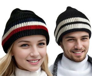 Projektant mody marki czapki mężczyźni i kobiety czapka jesień zimowy termiczny kapelusz narciarski maska ​​wysokiej jakości czaszka czaszka luksusowa ciepła czapka k-23
