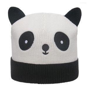 Berets Wool Cap Panda Sleeve Miss Knit Hats For Women Cosplat Costume Acrylic Thread Adult