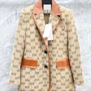 Women's Suits & Blazers designer brand women suit clothes blazer with full letters 2022 spring new released tops I9BC