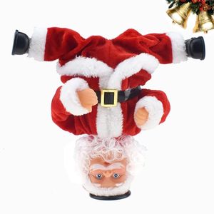 Noel Oyuncak Malzemeleri Just Seçme Dans Santa Peluş Oyuncaklar Claus figür Elektrik Müzik Bebek Oyuncak Noel Dekor Müzik Salıncak Süslemeler Elektrik Çocuk Hediyeleri 231208