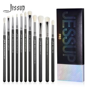 Pincéis de maquiagem Jessup Eyes Brushes set Eyeshadow Makeup Brush Premium Synthetic Blending Shader Crease T340 231202