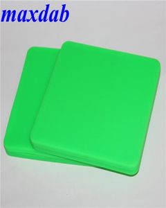 Frasco de silicone antiaderente para óleo bho, recipiente quadrado grande de silicone de 200ml para dabs, cores sortidas, pratos de cera de silicone 8667818