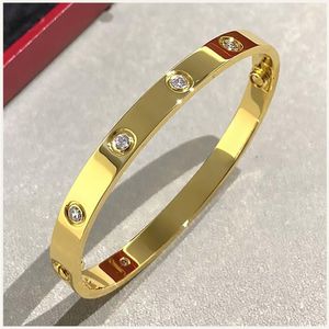 Bracciale in oro Bracciali con diamanti Designer Bangle Bracciali per uomo Bracciale Bangles Mens Braclet Pulsera Hombre Bracciale Uomo Bracciali B Jglx