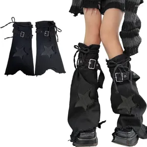 Calzini da donna Moda Y2K con ricamo Harajuku Daily Cover Gothic