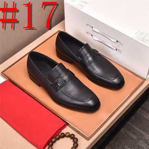 23 Model 2024 Oxford Dress Shoes Man Style Formal Party Oryginalny projektant biznesowy Ręcznie robione luksusowe, prawdziwe skórzane buty 38-45