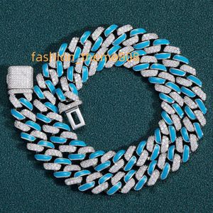 Reasonable Price fine Stainless Steel Bracelets Hip Hop Iced Out Moissanite Cuban Chain Necklace Jewelry For Women