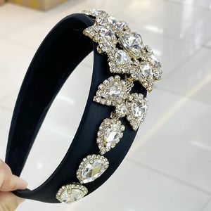 Headbands Bohemian Baroque Flower Hairbands Ornament Accessories For Women Hair Wholesale 231207