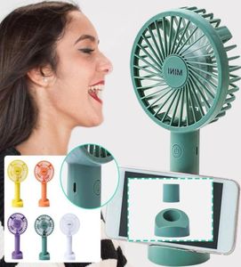 Party Favor 4 Handheld Fan Mini Humidification And Three Usb Handheld Small Lazy Sports Outdoor Activity Portable Gift7136588
