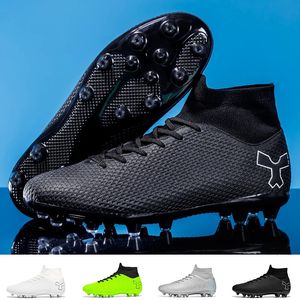 Dress Shoes Professional Men's Outdoor Slip Resistant Soccer Social Boots Mens High Ankle Indoor 231208