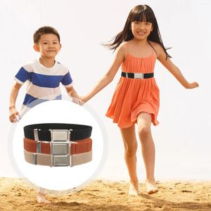 Belts 3 Pcs Children's Belt Kids Black Magnets Optional Girls Uniform Decorative Cloth Waist Boys Magnetic