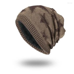 Berets Liquidação Venda Chapéu de Inverno Masculino Lã Esqui Gorros Caps Quentes Malha Beanie Bonnet Chapéus Homens Gorros Invierno Cappelli HG56