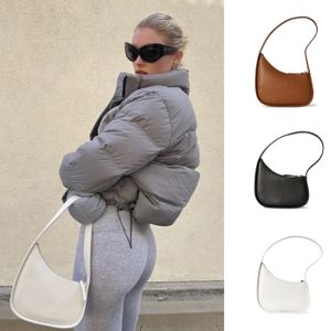 Luxurys Umhängetasche für Damen, klassische Halbmond-Wochenend-Umhängetaschen, Telefon-Hobo-Handtasche, Designer-The-Row-Großhandel, Unterarmtasche, Herren-Sommer-Reise-Clutch-Tasche aus Leder