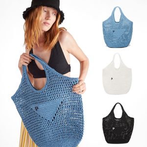 Beach Womens Hobo Crossbody Pochette Straw Bag Lüks Tasarımcı Vintage Rafya Çanta Erkek Hafta Eden Debriyaj Sepet Üçgen Çanta Alışveriş Yapan Yaz Omuz Tates El Çantaları