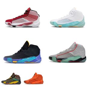 Mens 38s jumpman 38 aj38 basketball shoes Red Celebration CNY China Guo White Clear Jade Rui Hachimura Toyama Prefecture sneakers tennis with box