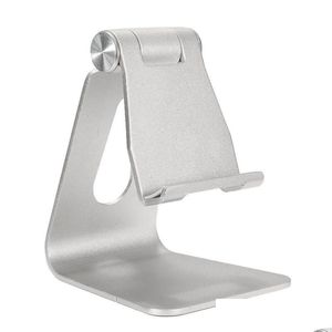 Tablet PC står Aluminium Table Desk Mount Stand Holder Cradle för mobiltelefon BMSTU Drop Delivery Computers Networking Accessories DHHXF