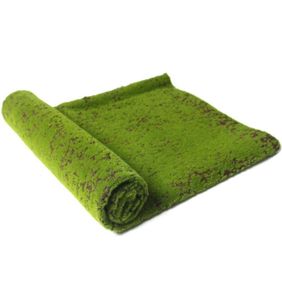 Medidor quadrado Medro artificial Muss verde plantas de tape