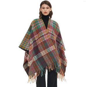 Scarves 2023 With Sleeves Shawl Autumn And Winter Travel Scarf Ethnic Wind Fringe Outdoor Warm