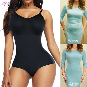 Body da donna Shapewear Modellante Shaper completo per il corpo Scollo a V Canotte Vita Trainer Canotte Intimo dimagrante Fas Colombianas