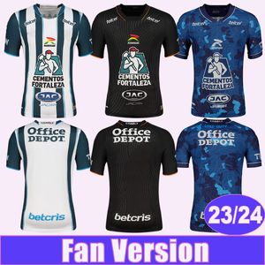 23 24 PACHUCA E.SANCHEZ Mens Futebol Jerseys MX CF Pachuca A.HURTADO E.LOPEZ M.HINESTROZA Home Away 3ª Camisa de Futebol Uniformes de Manga Curta