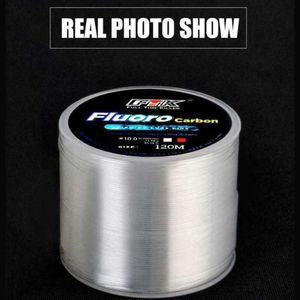 Fishing Accessories 120M Fluorocarbon Line Fishing 5LB-34LBCarbon Fiber Leader Line Fishing Lure Wire Sinking Line Japan Dropship P230325 6RGP VRAY