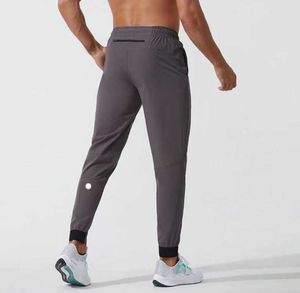 Lulu Pantaloni da uomo Yoga Outfit LongJogger Sport Quick Dry Coulisse Palestra Tasche Pantaloni sportivi Pantaloni Uomo Casual Elastico in vita fitness Uomo D367