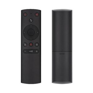 PC-Fernbedienungen G21S 2,4G Wireless Air Mouse Gyroskop Sprachsteuerung für Youtube Android TV Box HK1 X96 Max Drop Lieferung Computer Dhite