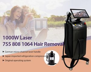 Best Selling Permanent Hair Removal 3 wavelengths Diode Laser Germany Ice Cool Hair Removal for Salon Use
