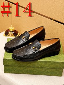 40model Klassische Business-Herren-Designer-Kleiderschuhe, modische, elegante, formelle Hochzeitsschuhe, Herren-Slipper, Büro-Oxford-Schuhe für Herren, italienisches Leder, Größe 38–45