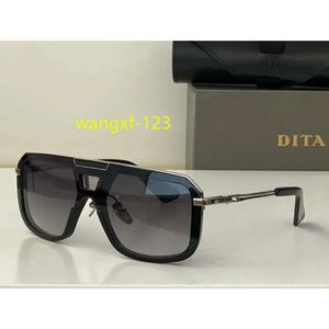 Realfine 5A Eyewear Dita Mach-Feight DTS400 مصمم شمسي فاخر للنساء مع امرأة مع صندوق القماش نظارات