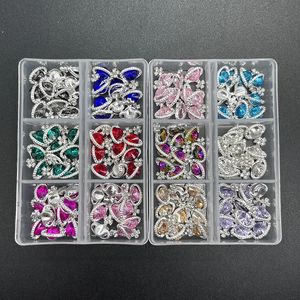 Nail Art Dekorationen 1 Box Planet Kreuz Nagel Charms Schmuck Luxus Nagel Teile Edelsteine Kristall Strass Nail Art Dekoration Zubehör 231207