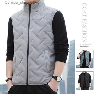 Männer Westen Marke Mode Männer Herbst Winter Weste Weste Koreanischen Stil Mann Casual Ärmellose Jacke Mäntel Größe M-5XL Q231208