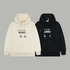 C Aile Hooded Sweater Sonbahar/Kış Kalın ve Sıcak Yüksek Baskı Gündelik Moda Marka Gevşek Eşleşen Erkekler Yeni Sweater