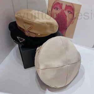 Berets Designer Moda Mulheres Triângulo Invertido Boina Clássico P Letra Mea Culpa Beanie Novo Rosto Fino Abóbora Chapéu Scrubs para Mulheres Uniforme Superka 0Z9Y