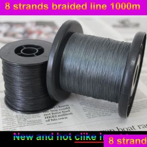 جديلة خط ياباني 8 خيوط مضفر الصيد 1000M 40LB-200LB SUFIX MTIFILAMENT WIRE