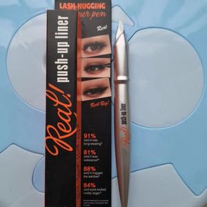 Sono veri eyeliner per ragazze Eyeliner Pen Push-up Liner Eyeliner liquido impermeabile che abbraccia le ciglia Pennello per eyeliner di lunga durata di alta qualità Naturale 1.4g Stock Cosmetici per occhi