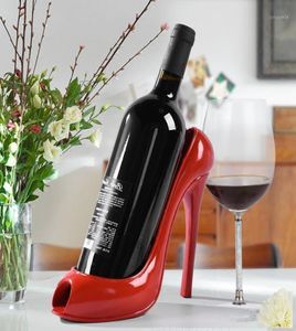 Yüksek Topuk Ayakkabı Şarap Tutucu Kırmızı Şarap Şişesi Raf Askı Depolama Sahibi Hediye Sepet Aksesuarları Ev Dekor Mutfak Bar Aracı1424450