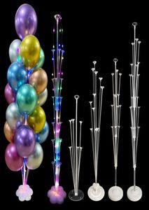 Украшение вечеринки, подставка для воздушных шаров, колонна, воздушные шары с конфетти, воздушный шар с днем рождения, детский душ, свадьба, 5233596