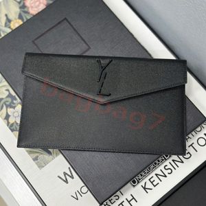 Designer fashion simple high-end luxury wallet trend men's and women's leather wallet suitable for suits ladies style card holder bags top credit card bags