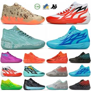 Mew MB.01 Rick and Morty Basketball Shoes For Sale Lamelos Ball 남자 여성 무지개 빛깔의 꿈 버즈 시티 록 릿지 레드 MB01 은하 2023