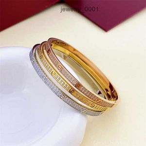 Luxus Top Marke Schraube Armband Designer Schmuck Für Frauen Rose Gold Diamant Liebe Armreif Hochzeit Engagement Schraube Armband